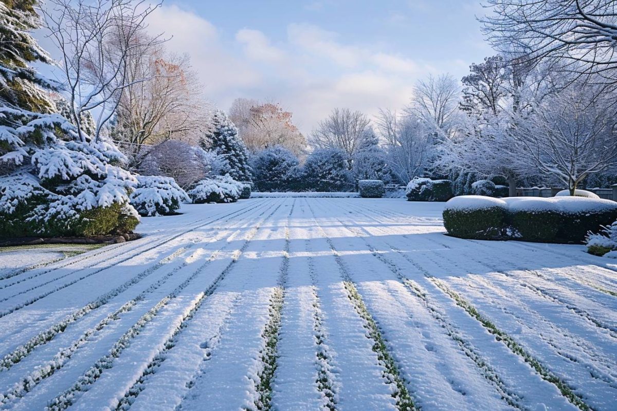 Comment garantir la santé de votre gazon pendant l'hiver ? Suivez ces étapes