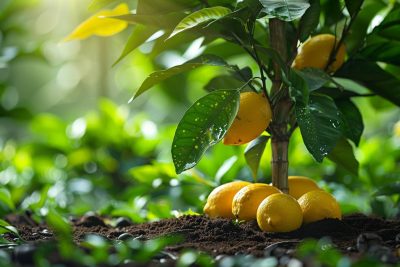 Comment votre marc de café matinal peut devenir l’allié de vos citronniers