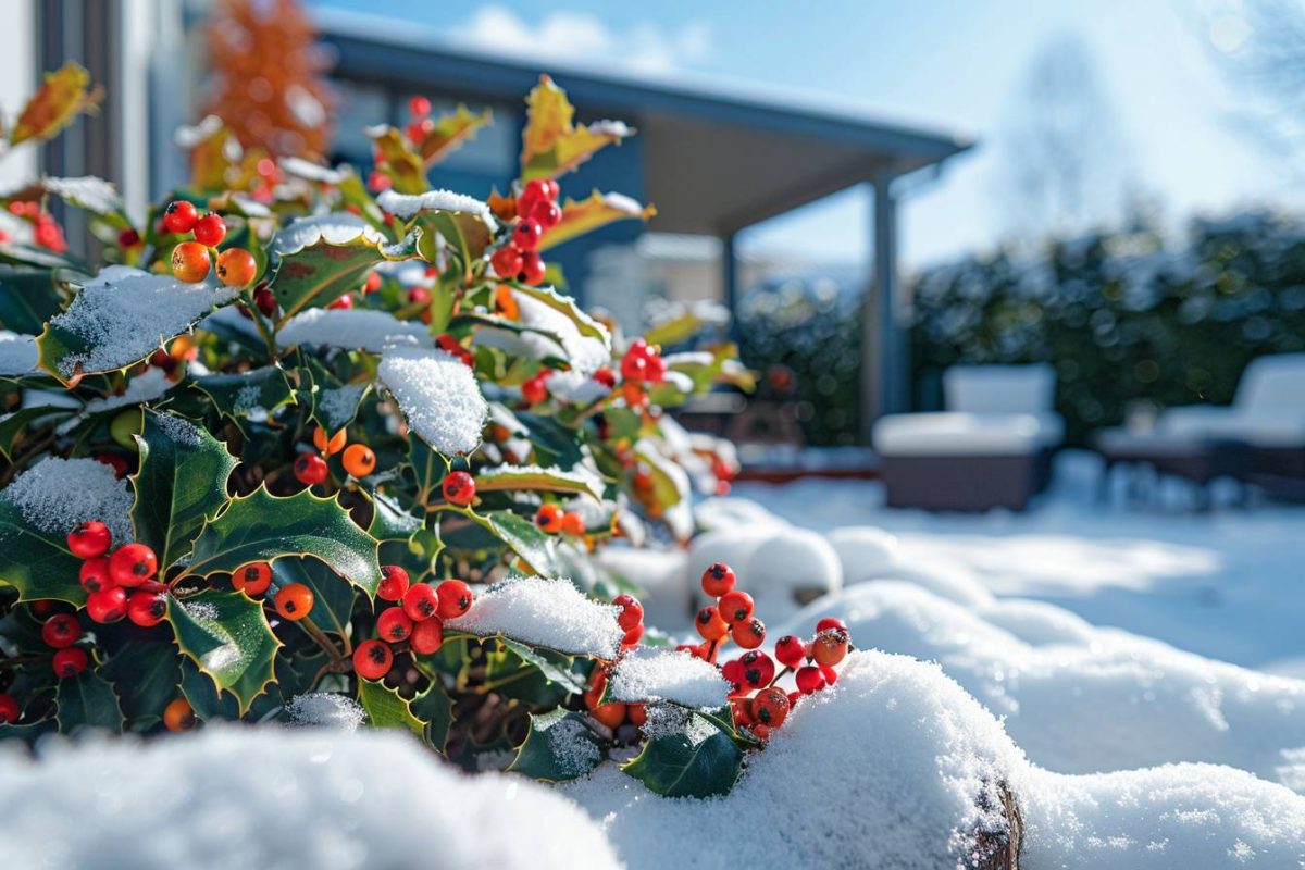 embellissez votre espace extérieur en hiver avec ces plantes résistantes