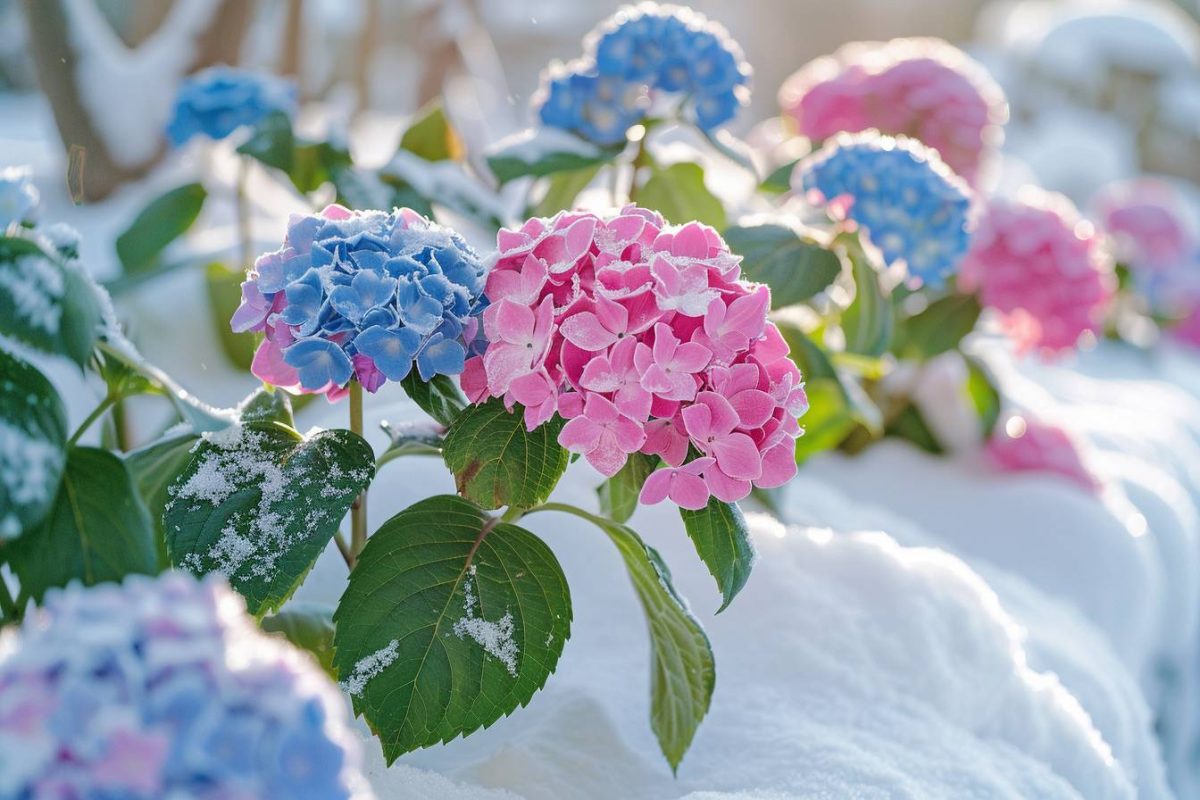 La préparation hivernale des hortensias : planifiez pour une explosion florale au printemps