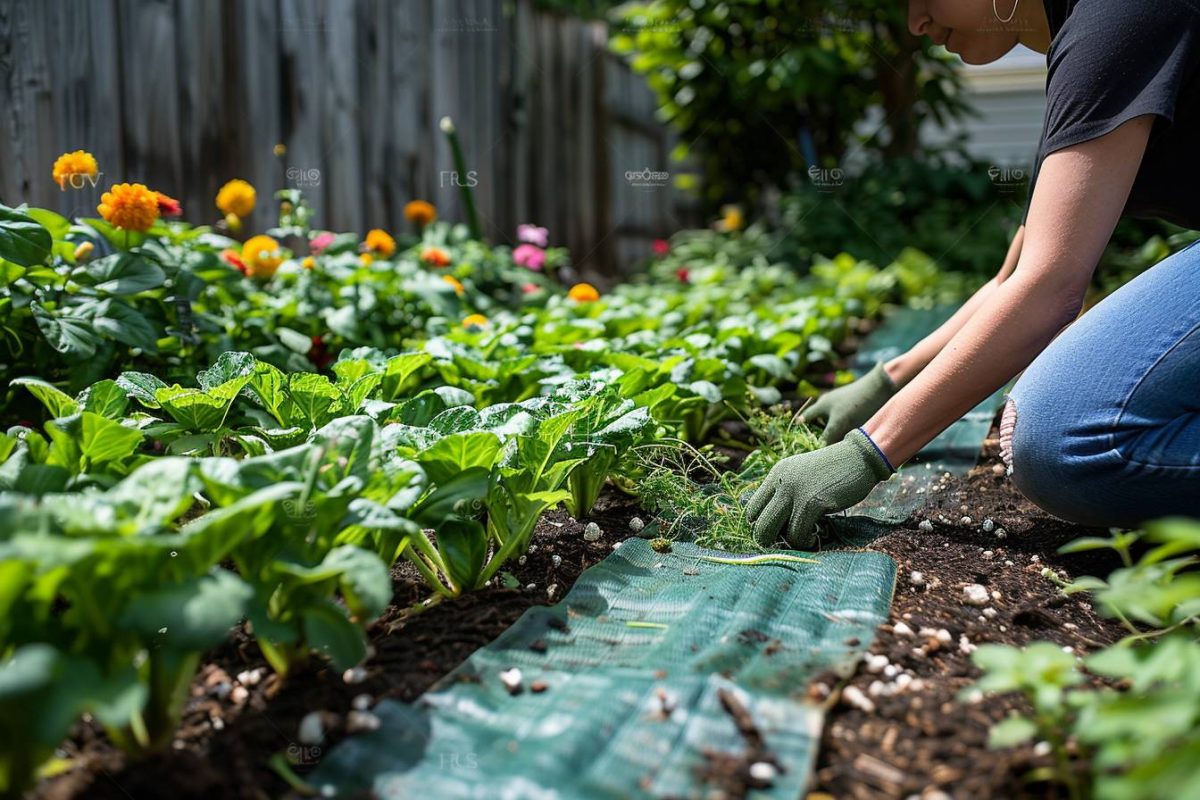 Maximisez l'efficacité de votre toile de paillage par un bon désherbage