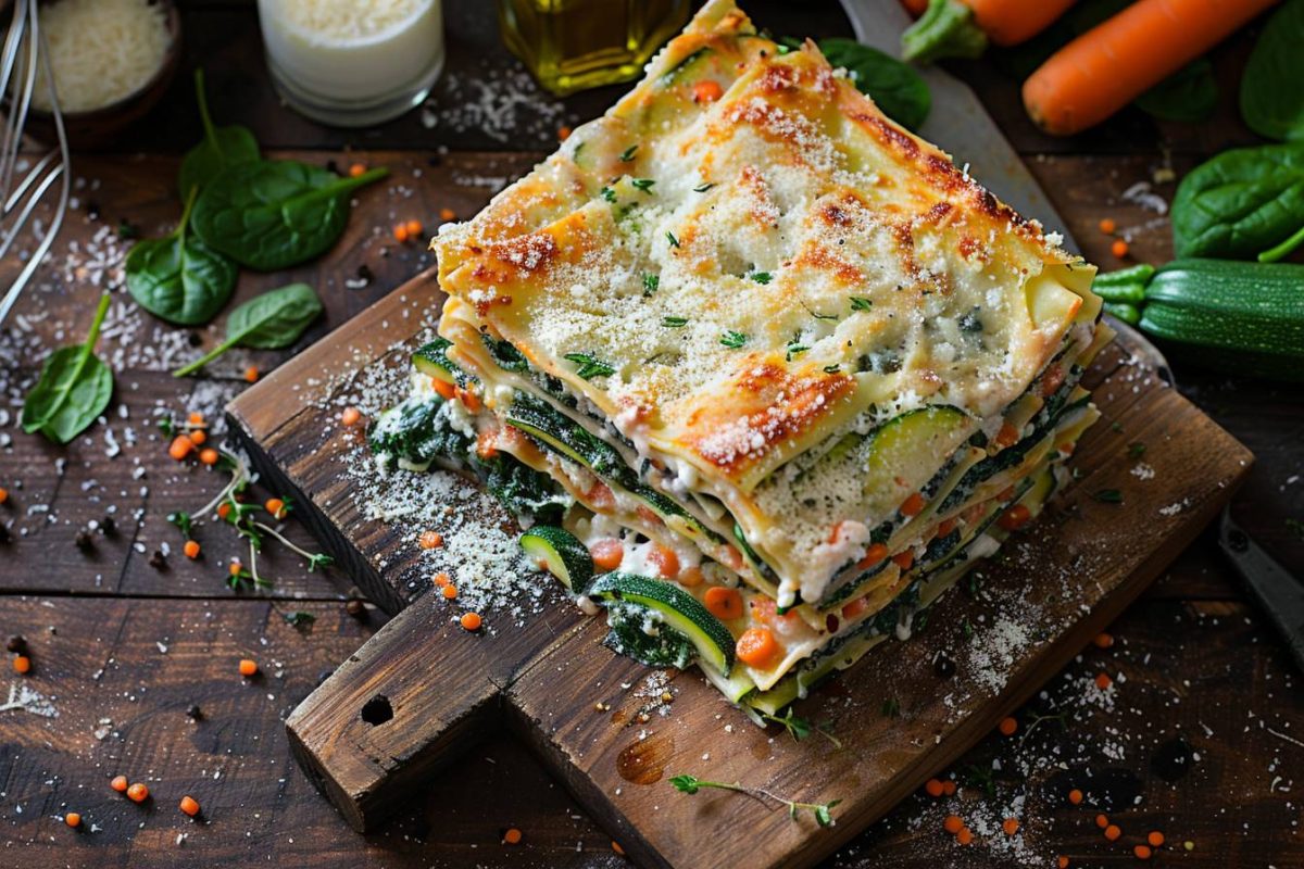 Substituez la béchamel pour des lasagnes plus légères sans sacrifier le goût