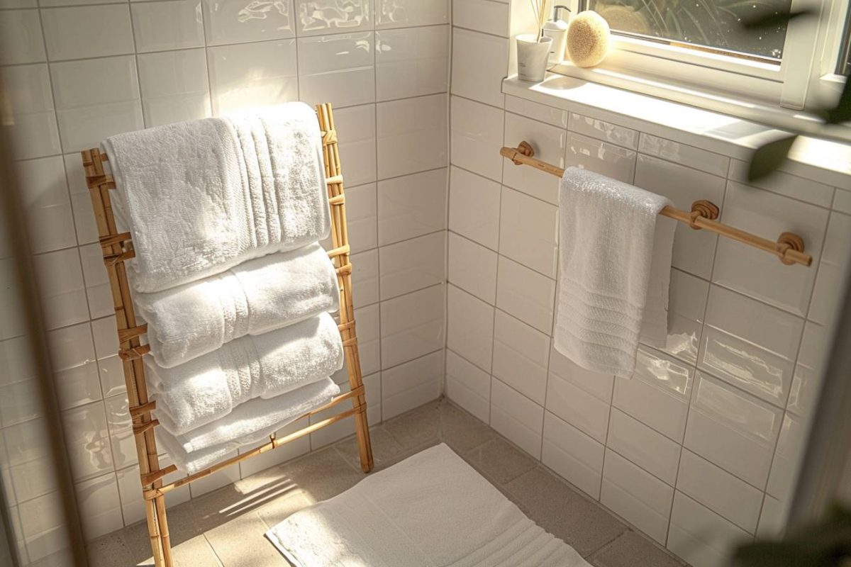 Transformez votre salle de bain en séchoir efficace avec une méthode japonaise